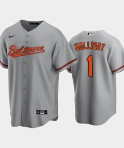 Baltimore Orioles Jackson Holliday 1 2022-23 Draft Gray Road Jersey - Robokeg