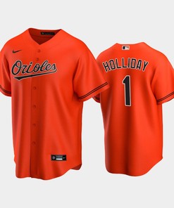 Baltimore Orioles Jackson Holliday 1 2022-23 Draft Orange Alternate Jersey - Robokeg