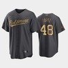 Baltimore Orioles Jorge Lopez 48 2022-23 All-Star Game AL Charcoal Jersey - Robokeg
