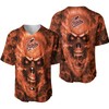 Baltimore Orioles Mlb Fan Skull Baseball Jersey - Robokeg