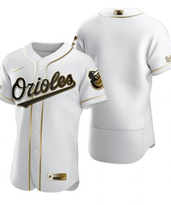 Baltimore Orioles Mlb Golden Brandedition White Jersey Gift For Orioles Fans - Robokeg