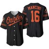 Baltimore Orioles Trey Mancini 16 2020 Mlb Black Jersey Inspired Style Baseball Jersey - Robokeg