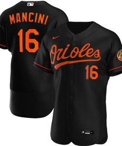 Baltimore Orioles Trey Mancini #16 2020 Mlb Black Jersey - Robokeg