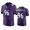 Baltimore Ravens Broderick Washington Jr. Purple City Edition Vapor Limited Jersey - Robokeg