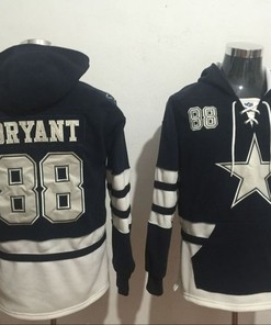 Baltimore Ravens Dez Bryant #88 Nfl 2020 Black Hoodie Jersey - Robokeg