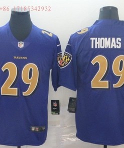 Baltimore Ravens Earl Thomas #29 2020 Nfl Blue Jersey Jersey - Robokeg