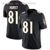 Baltimore Ravens Hayden Hurst #81 2020 Nfl Black Jersey Jersey - Robokeg