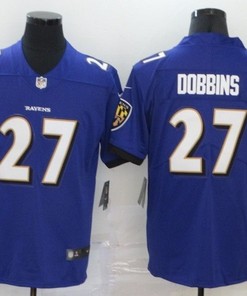 Baltimore Ravens J. K. Dobbins #27 2020 Nfl Blue Jersey Jersey - Robokeg