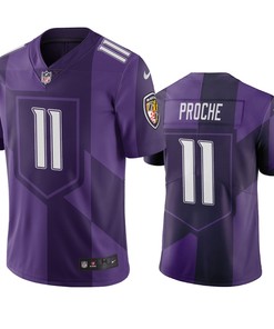 Baltimore Ravens James Proche Purple City Edition Vapor Limited Jersey - Robokeg