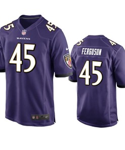 Baltimore Ravens Jaylon Ferguson 2019 Nfl Draft Purple Game Jersey - Robokeg
