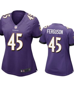 Baltimore Ravens Jaylon Ferguson 2019 Nfl Draft Purple Game Womens Jersey - Robokeg