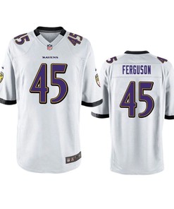 Baltimore Ravens Jaylon Ferguson 2019 Nfl Draft White Game Jersey - Robokeg