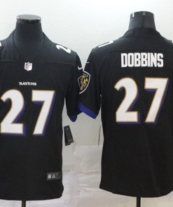 Baltimore Ravens Jk Dobbins #27 Nfl 2020 Black Jersey - Robokeg