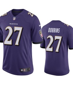 Baltimore Ravens J.k. Dobbins Purple 2020 Nfl Draft Vapor Limited Jersey - Robokeg
