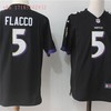 Baltimore Ravens Joe Flacco #5 2020 Nfl Black Jersey Jersey - Robokeg