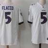 Baltimore Ravens Joe Flacco #5 2020 Nfl White Jersey Jersey - Robokeg