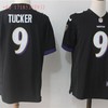 Baltimore Ravens Justin Tucker #9 2020 Nfl Black Jersey Jersey - Robokeg