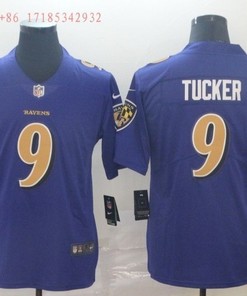 Baltimore Ravens Justin Tucker #9 2020 Nfl Blue Jersey Jersey - Robokeg