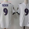 Baltimore Ravens Justin Tucker #9 2020 Nfl White Jersey Jersey - Robokeg