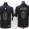 Baltimore Ravens Lamar Jackson #8 2020 Nfl Black Jersey Jersey - Robokeg