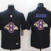 Baltimore Ravens Lamar Jackson #8 Nfl 2020 Black Jersey - Robokeg