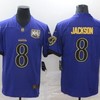 Baltimore Ravens Lamar Jackson #8 Nfl 2020 Indigo Jersey - Robokeg