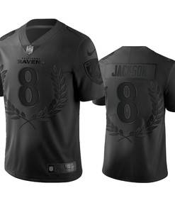 Baltimore Ravens Lamar Jackson Black Mvp Limited Edition Jersey - Robokeg