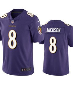 Baltimore Ravens Lamar Jackson Purple Vapor Limited Jersey - Robokeg