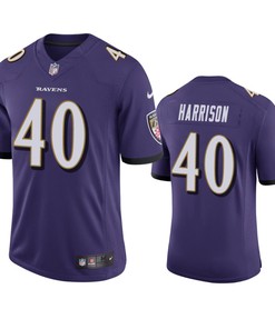Baltimore Ravens Malik Harrison Purple Vapor Limited Jersey - Robokeg
