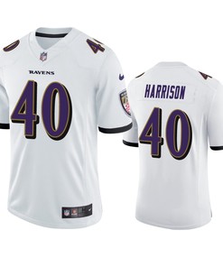 Baltimore Ravens Malik Harrison White Vapor Limited Jersey - Robokeg