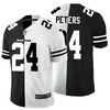 Baltimore Ravens Marcus Peters #24 Nfl 2020 Black And White Jersey - Robokeg