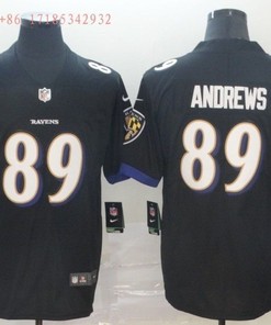 Baltimore Ravens Mark Andrews #89 2020 Nfl Black Jersey Jersey - Robokeg
