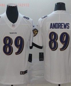 Baltimore Ravens Mark Andrews #89 2020 Nfl White Jersey Jersey - Robokeg