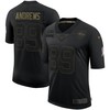 Baltimore Ravens Mark Andrews #89 Nfl 2020 Black Jersey - Robokeg