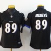 Baltimore Ravens Mark Andrews #89 Nfl 2020 Black Womens Jersey - Robokeg