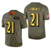 Baltimore Ravens Mark Ingram 2019 Salute To Service Nfl 100 Mens Jersey Metallic - Robokeg