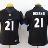 Baltimore Ravens Mark Ingram Ii #21 Nfl 2020 Black Womens Jersey - Robokeg