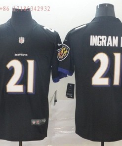 Baltimore Ravens Mark Ingram Jr. #21 2020 Nfl Black Jersey Jersey - Robokeg