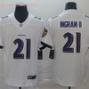 Baltimore Ravens Mark Ingram Jr. #21 2020 Nfl White Jersey Jersey - Robokeg