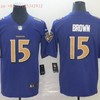 Baltimore Ravens Marquise Brown #15 2020 Nfl Blue Jersey Jersey - Robokeg