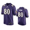 Baltimore Ravens Miles Boykin 2019 Nfl Draft Purple Game Jersey - Robokeg