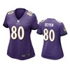 Baltimore Ravens Miles Boykin 2019 Nfl Draft Purple Game Womens Jersey - Robokeg