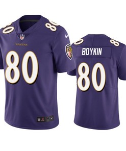 Baltimore Ravens Miles Boykin 2019 Nfl Draft Purple Vapor Limited Jersey - Robokeg