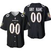 Baltimore Ravens Nfl American Football Game Jersey Black 2019 3d Designed Allover Custom Gift For Ravens Fans Baseball Jersey - Robokeg