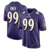 Baltimore Ravens Odafe Oweh Purple 2021 Nfl Draft First Round Pick Game Mens Jersey Gift For Ravens Fans - Robokeg