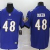 Baltimore Ravens Patrick Queen #48 Nfl 2020 Cobalt Jersey - Robokeg