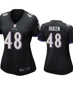 Baltimore Ravens Patrick Queen Black 2020 Nfl Draft Game Jersey - Robokeg