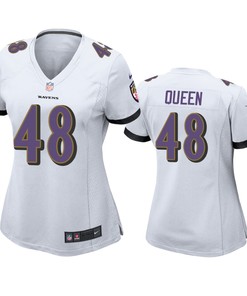 Baltimore Ravens Patrick Queen White 2020 Nfl Draft Game Jersey - Robokeg