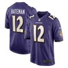 Baltimore Ravens Rashod Bateman Purple 2021 Nfl Draft First Round Pick Game Mens Jersey Gift For Ravens Fans - Robokeg