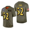 Baltimore Ravens Ray Lewis 2019 Salute To Service Nfl 100 Mens Jersey Metallic - Robokeg